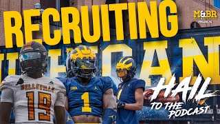 Michigan Football Recruiting buzz NIL advancement talk and more [upl. by Saleme]