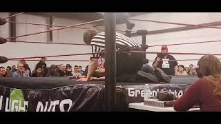 Emerge women champion Marti Belle vs Miss Larkan part 2 [upl. by Eirrod]