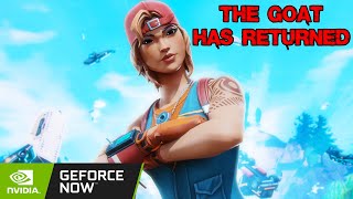 BEST GeForce NOW Fortnite Player Returns to OG FORTNITE 🤯 [upl. by Ardnoik451]