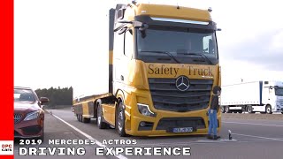 2019 Mercedes Actros Truck Driving Experience [upl. by Ormsby]