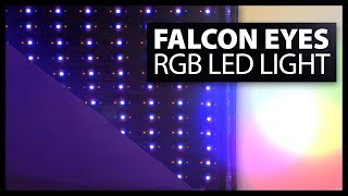 Falcon Eyes RX718 RGB Light Review [upl. by Louella]