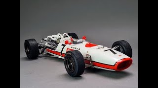 Honda F1 RA273 Monaco GP driven by John Surtees  Tamiya 1 12th scale [upl. by Hertha49]