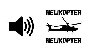 Helicopter Helicopter  TikTok Meme Sound Effect [upl. by Mayram226]