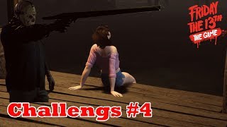 Sexta feira 13  Challenges  4 Completo [upl. by Lydnek]