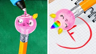 Fun School Crafts amp Hacks Youll Love 📚🎨 Get Ready for School [upl. by Orips]