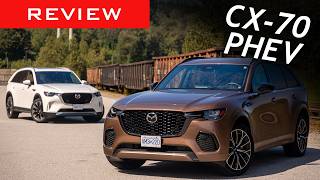 2025 Mazda CX70 PHEV Review  Just a 2Row CX90 [upl. by Aon780]