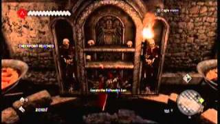 Assassins Creed Brotherhood  Romulus Lair  Wolves Among the Dead  Catacombe Di Roma [upl. by Panchito]