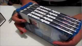 Unboxing Planet of the Apes 5 Film Collection Bluray [upl. by Tomlin796]