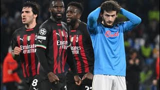 E se il NAPOLI avesse battuto il MILAN ai QUARTI di CHAMPIONS 2023🇪🇺 [upl. by Christalle504]