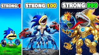 Upgrading SHIN SONIC to the Strongest EVER [upl. by Tiphani14]