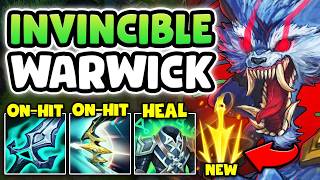 WAIT THIS WARWICK BUILD IS ACTUALLY DISGUSTING WTF IS THIS HEALING  EPISODE 38 [upl. by Etnelav]