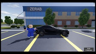 The 2007 Mercedes SLR Mclaren is a really fun but expensive supercar  Roblox Greenville [upl. by Constantina853]