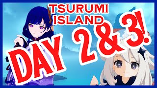 How to Do Tsurumi Island Fog Quests DAY 2 and DAY 3 Genshin Impact 22 Guide [upl. by Nerine]