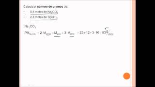 Calculo del Numero de Gramos [upl. by Polinski]