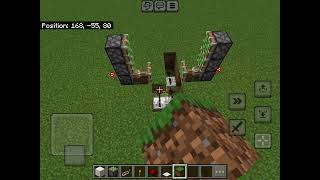 Minecraft 2x3 piston door [upl. by Inek840]