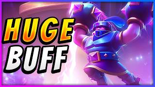 This Mega Knight Deck got a BIG BUFF — Clash Royale [upl. by Ataner14]