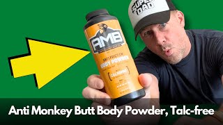 Anti Monkey Butt Body Powder talc free with calamine review [upl. by Avner170]