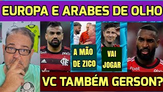 GABI NA LIBERTADORES F BRUNO NA MIRA D ARABES SUPENSÃƒO A GERSON PULGAR EM FORMA ZICO ACODE GABI [upl. by Mohn177]