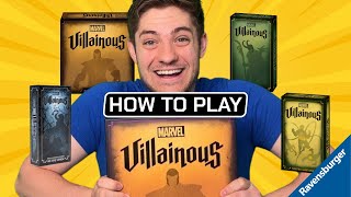 How To Play  Marvel Villainous [upl. by Horatia]