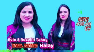 Evin amp Rozelin Takuş Halay 2024  Hesen komazagros [upl. by Amerigo]