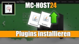 MCHost24 eigene Plugins installieren PermissionsEx etc  So Gehts [upl. by Anagnos]