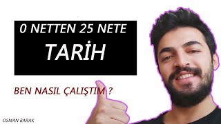 TARİHE NASIL ÇALIŞTIM   Kpss Türkiye 15si [upl. by Keiryt759]