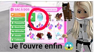 Roblox adopt me JOUVRE MON DIAMOND EGG [upl. by Aivilo817]