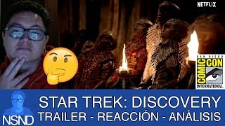 STAR TREK DISCOVERY  Comic Con Trailer  REACCIÓN  ANÁLISIS [upl. by Seigel385]