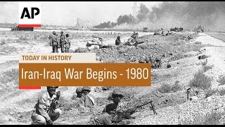 IranIraq War Begins  1980  Today in History  22 Sept 16 [upl. by Lefton191]