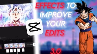 5 EFFECTS TO IMPROVE YOUR EDITS 30⚡️Capcut [upl. by Aihsoem]