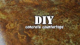 Welcome to DIY concrete countertops [upl. by Dadivitan18]