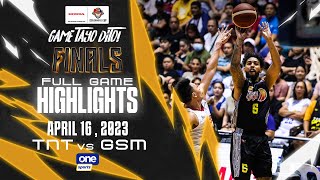 TNT vs Ginebra Finals G4 highlights  Honda S47 PBA Governors Cup  Apr 16 2023 [upl. by Winne59]