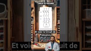 Comment démarrer un moteur asynchrone triphaséen direct CircuitCommande CircuitPuissance [upl. by Ikiv]