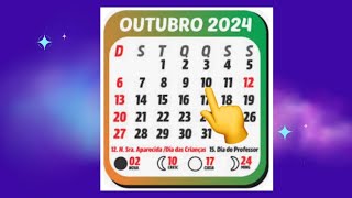 101024👉 calendário animado [upl. by Vidovik]