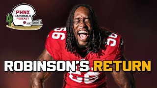 Watch Darius Robinson Return to Practice  Arizona Cardinals 1st Rounders Season Debut Imminent [upl. by Henryk]