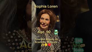 Sophia Loren Still Shinning at 90 antesedepois beforeandafter sophialoren hollywood [upl. by Schellens]