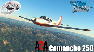 FLIGHT SIMULATOR Early Morning VR Flight  Comanche 250  Quest 3 [upl. by Tonl]