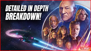 Star Trek Picard Season 3 Final Trailer Breakdown  New Captain and Mystery Character Revealed [upl. by Rust]