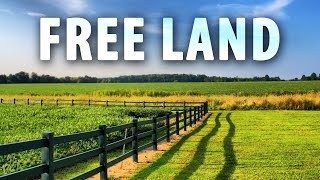 How To Claim FREE LAND In America [upl. by Felske]