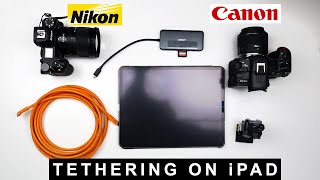 How to Tether Your Mirrorless Camera to an iPad  Cascable  Nikon Z6II  Canon R5c Not Capture One [upl. by Amelina803]