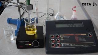 TITRATION OF METHANOIC ACID FORMIC WITH SODIUM HYDROXIDE [upl. by Minny]