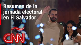 Resumen y resultados preliminares de las elecciones en El Salvador 2024 Bukele se declaró ganador [upl. by Ayouqes]