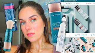 FULL FACE OF COLORESCIENCE  is it worth the price  Rudi Berry [upl. by Ellinnet104]