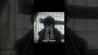 bad apple  dazai edit bungoustraydogs bsd bsdedit [upl. by Ynetruoc]