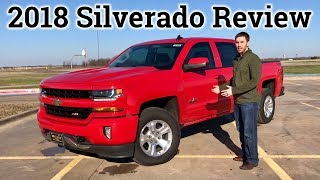 Review 2018 Chevy Silverado LT Z71 [upl. by Tollmann]