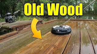 Pressure Washing Wood Decks  The Safe Way [upl. by Blynn]