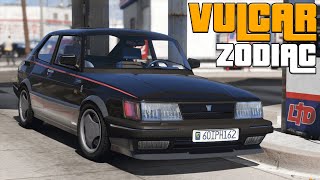 Vulcar Zodiac Saab 900 Turbo  GTA V LoreFriendly Car Mod  PC [upl. by Aisatnaf]