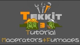 Automatic macerator and electric furnace tutorial [upl. by Ellenej783]