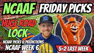 College Football Picks Today Friday Week 6  1042024  Free College Football Picks Week 6 Friday [upl. by Affer]