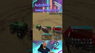 LS22 Saatgut holen vom ÜLWAutodrive Tutorial ls22 fs22 farmingsimulator22 autodrive [upl. by Anikat]